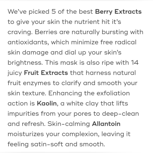 Aceolgy Here We Glow Berry Renewing Mask - Picture 4 of 9